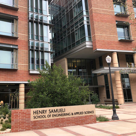 Entrance to UCLA Samueli School of Engineering & Applied Science